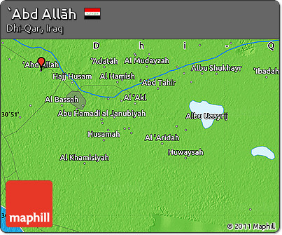 Political Map of `Abd Allāh