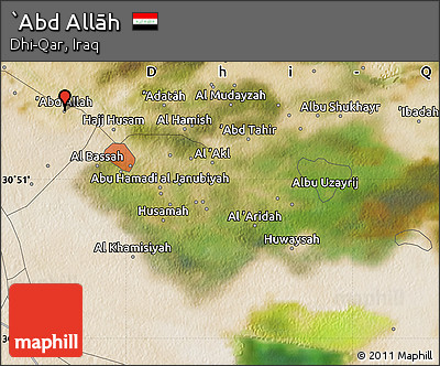 Satellite Map of `Abd Allāh