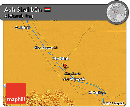 Political Map of Ash Shahbān