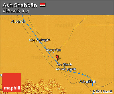Political Map of Ash Shahbān