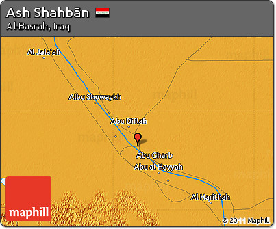 Political Map of Ash Shahbān