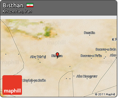 Satellite 3D Map of Bisthan