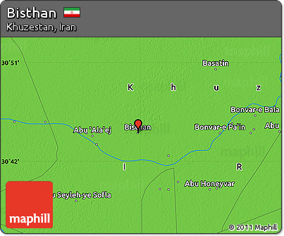 Political Map of Bisthan