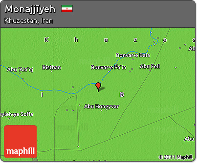 Political Map of Monajjīyeh