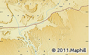 Physical Map of the area around 30° 42' 29" N, 4° 10' 30" W