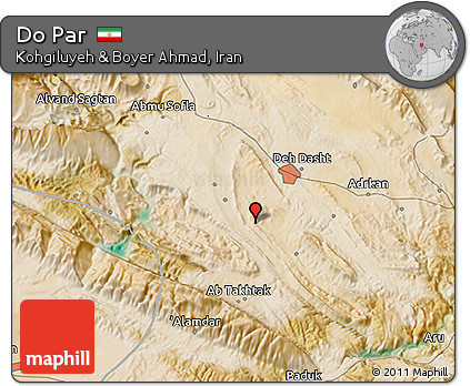 Satellite 3D Map of Do Par