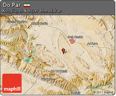 Satellite 3D Map of Do Par