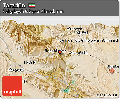 Satellite 3D Map of Tarzdūn