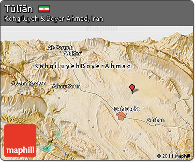 Satellite 3D Map of Tūlīān