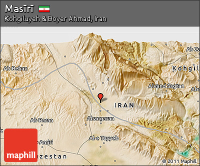 Satellite 3D Map of Masīrī