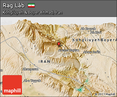 Satellite 3D Map of Rag Lāb