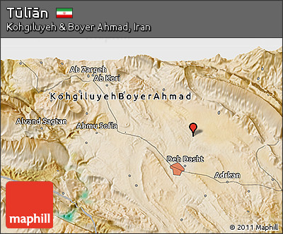 Satellite 3D Map of Tūlīān