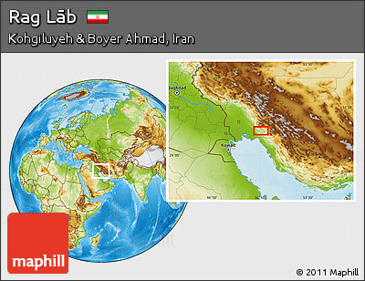 Physical Location Map of Rag Lāb