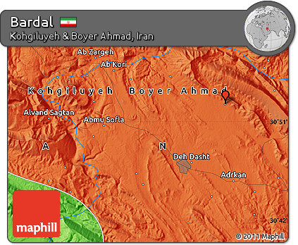 Political Map of Bardal