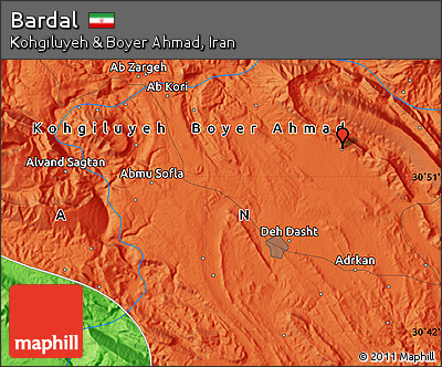 Political Map of Bardal