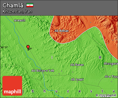 Political Map of Chamlā