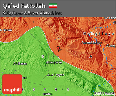 Political Map of Qā`ed Fatḩollāh