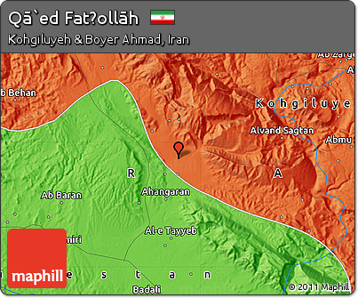 Political Map of Qā`ed Fatḩollāh