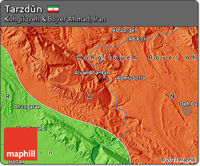 Political Map of Tarzdūn