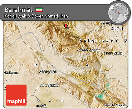 Satellite Map of Barahmāl