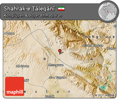 Satellite Map of Shahrak-e Ţāleqānī