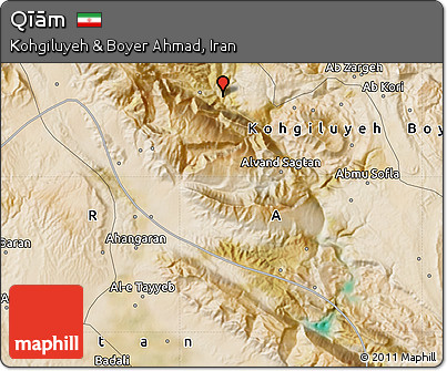 Satellite Map of Qīām