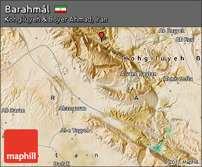 Satellite Map of Barahmāl