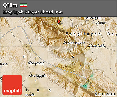 Satellite Map of Qīām