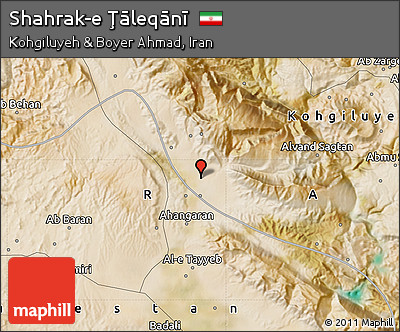 Satellite Map of Shahrak-e Ţāleqānī