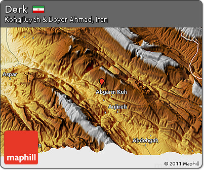Physical 3D Map of Derk