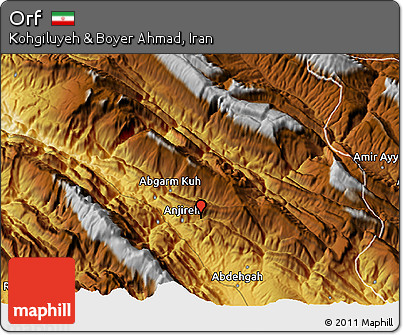 Physical 3D Map of Orf