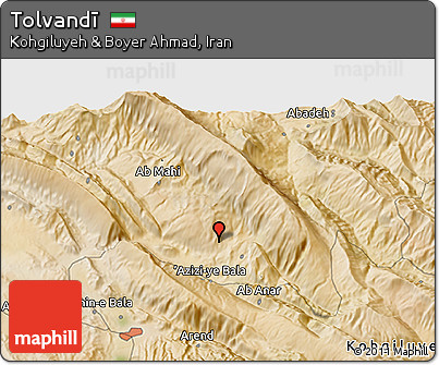 Satellite 3D Map of Tolvandī