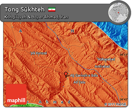 Political Map of Tong Sūkhteh