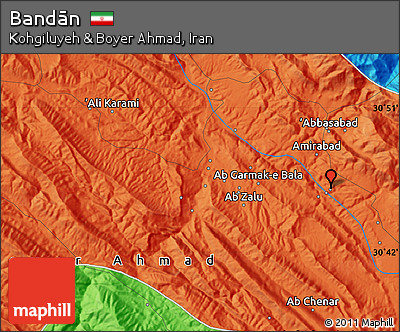 Political Map of Bandān