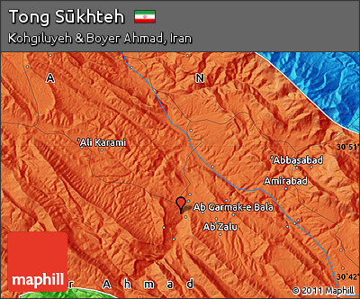 Political Map of Tong Sūkhteh