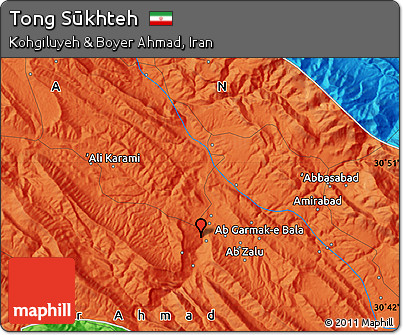 Political Map of Tong Sūkhteh