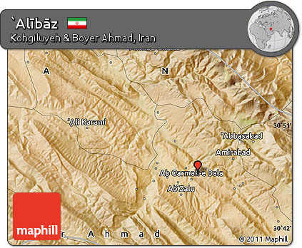 Satellite Map of `Alībāz
