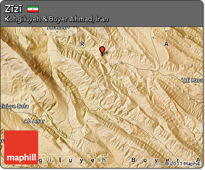Satellite Map of Zīzī