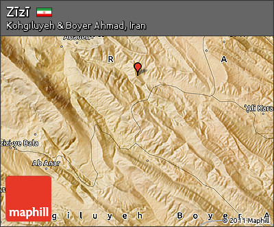 Satellite Map of Zīzī