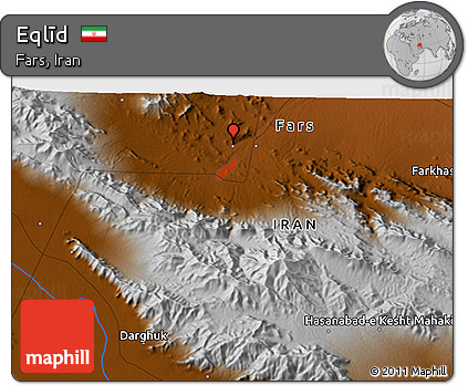 Physical 3D Map of Eqlīd