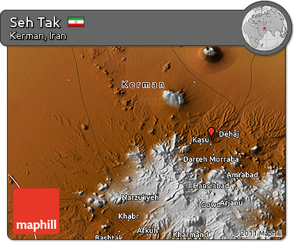Physical 3D Map of Seh Tak