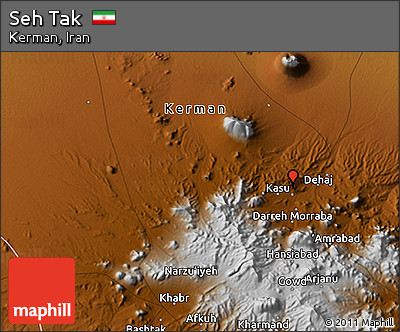 Physical 3D Map of Seh Tak