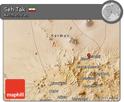 Satellite 3D Map of Seh Tak