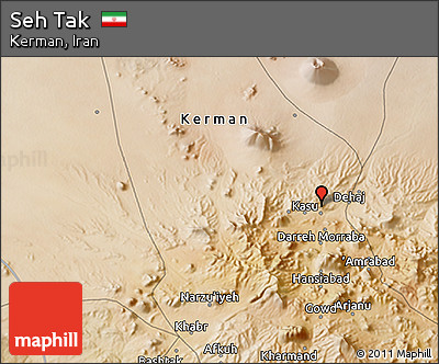 Satellite 3D Map of Seh Tak
