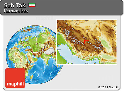 Physical Location Map of Seh Tak