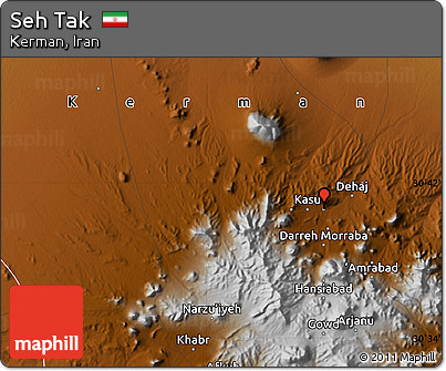 Physical Map of Seh Tak