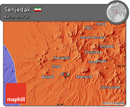 Political Map of Senjedak