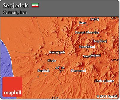 Political Map of Senjedak