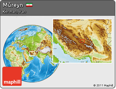 Physical Location Map of Mūreyn