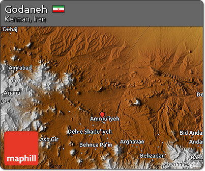Physical Map of Godaneh